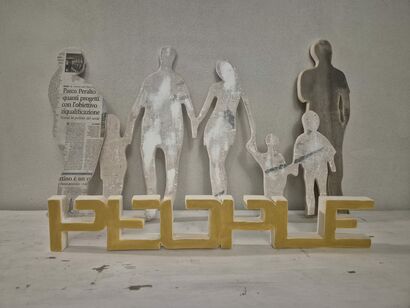 people - a Sculpture & Installation Artowrk by moralab23